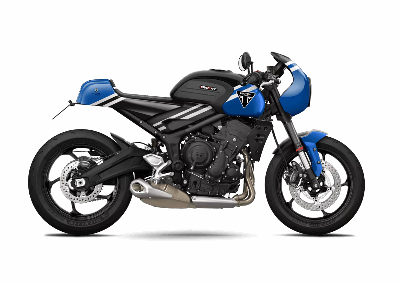 TRIUMPH TRIDENT Colbalt Blue 2025