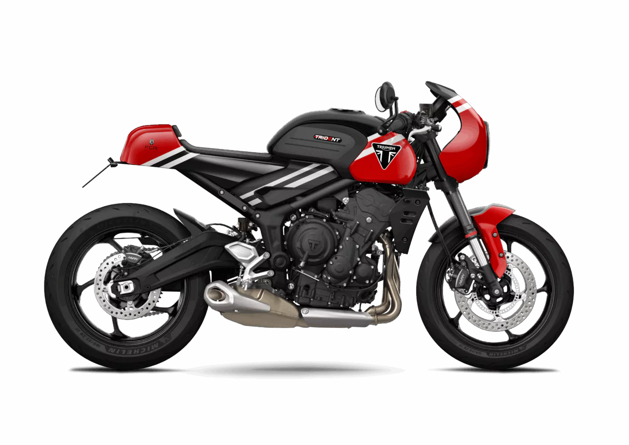 TRIUMPH TRIDENT Diablo Red 2025