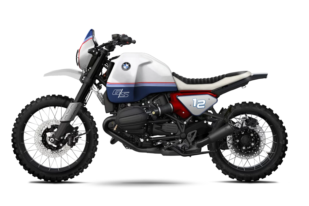 BMW R12 G/S FCR Original – version Heritage, hommage au style BMW classique, esprit Dakar revisité