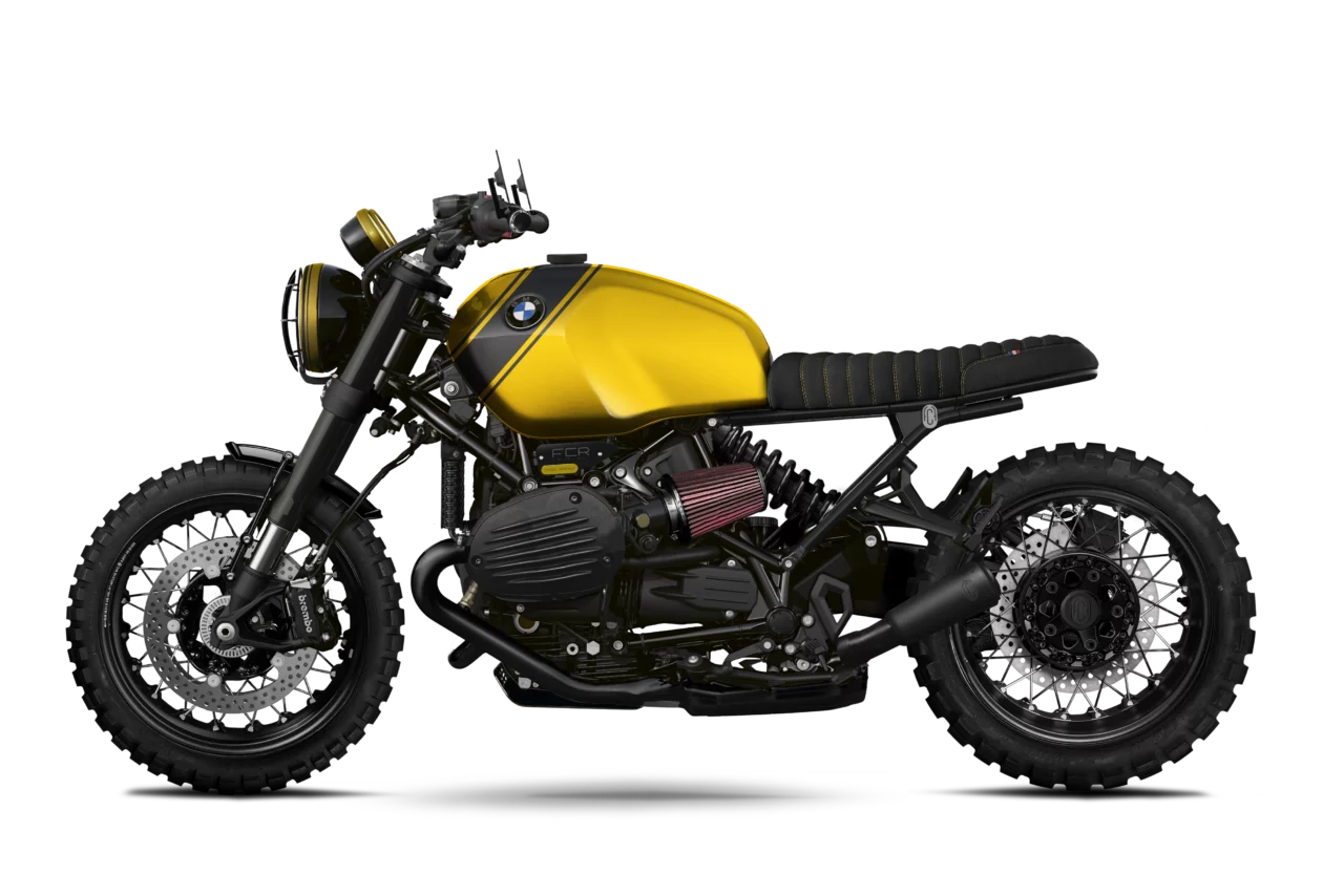 BMW R12 Nine T Jaune