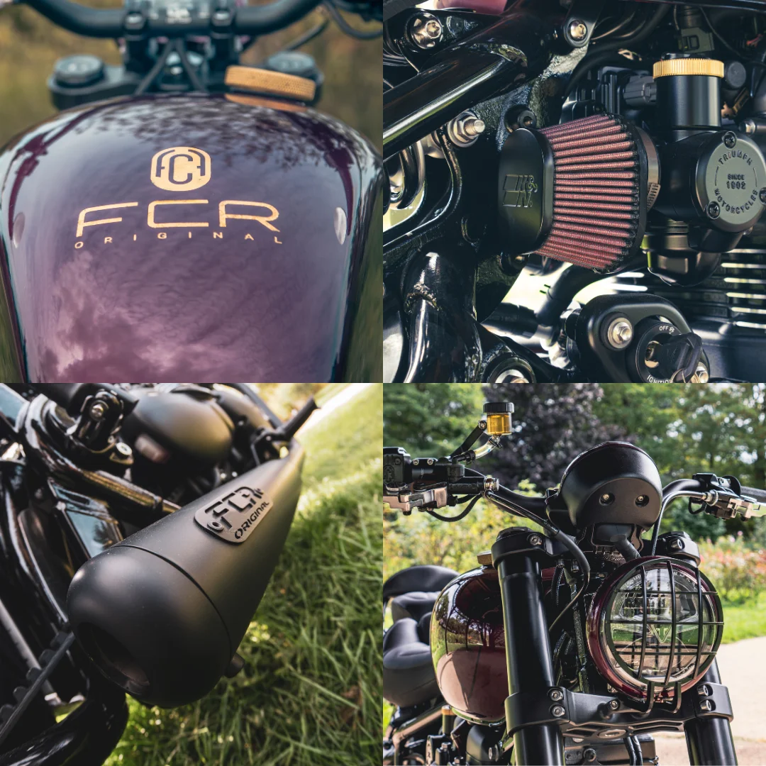 Focus Triumph Bonneville Speedmaster : la nouvelle création FCR Original
