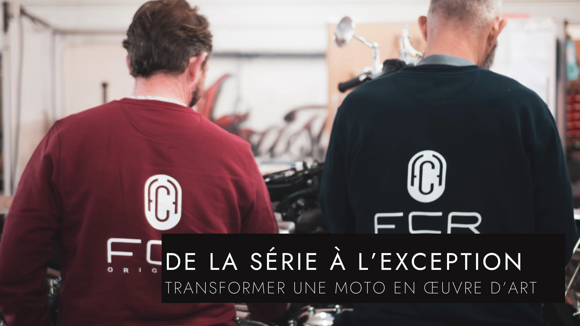 L’art du sur-mesure selon FCR Original