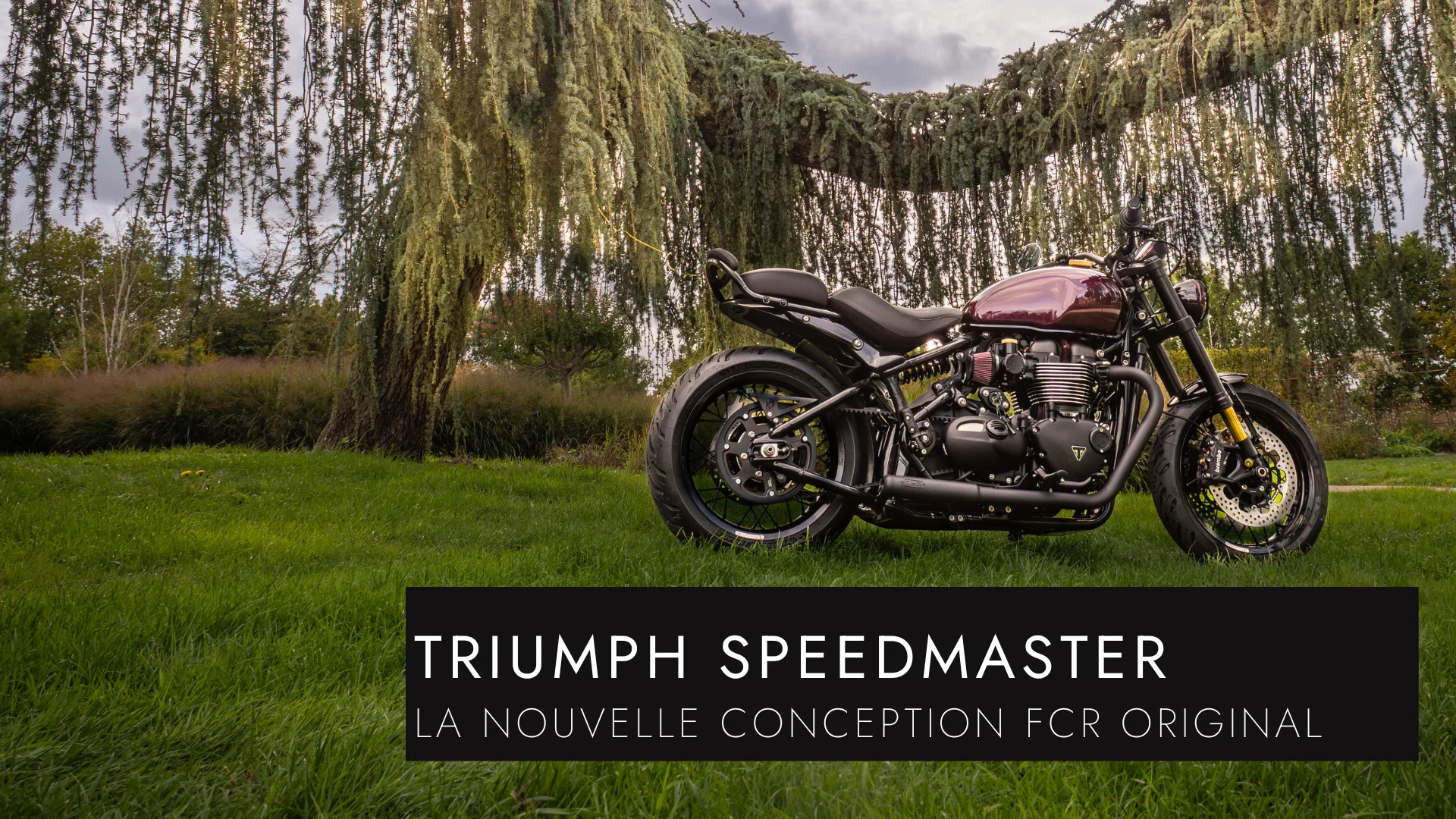 Notre nouvelle TRIUMPH BONNEVILLE 1200 SPEEDMASTER
