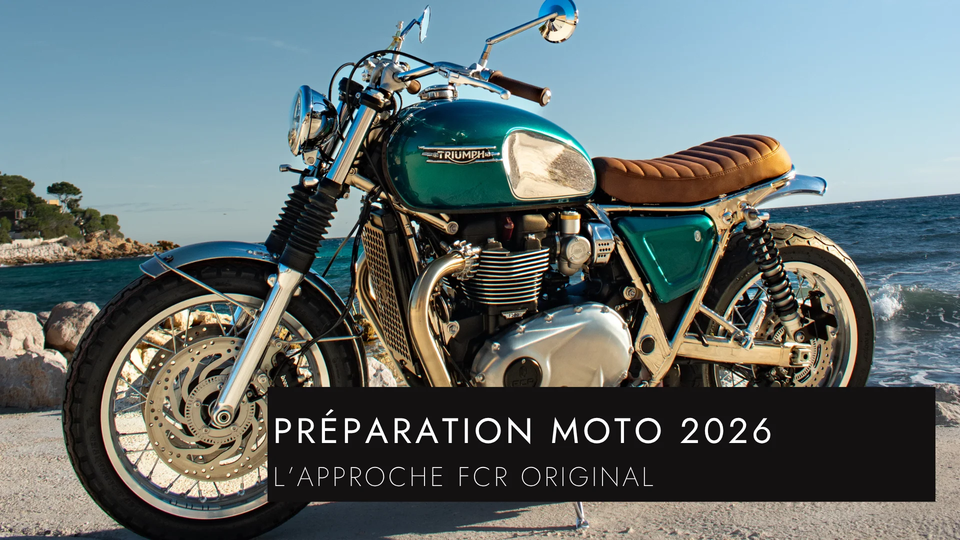 Préparation moto neuve : pourquoi FCR Original travaille sur des bases 2026